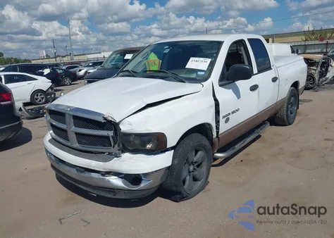 2004 Dodge Ram 1500 Slt/Laramie из США, поврежденный, VIN 1D7HA18D64S628254